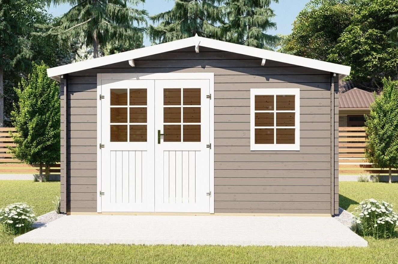 Tuinhuisje 28 mm NWH Leo 28047 Tuinhuis 28 mm Almelo 28047 - Afbeelding 1